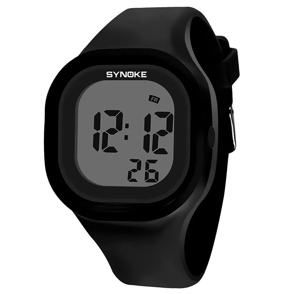 Synoke 66896 Digital Multicolor Light waterproof watch for Women & Girls