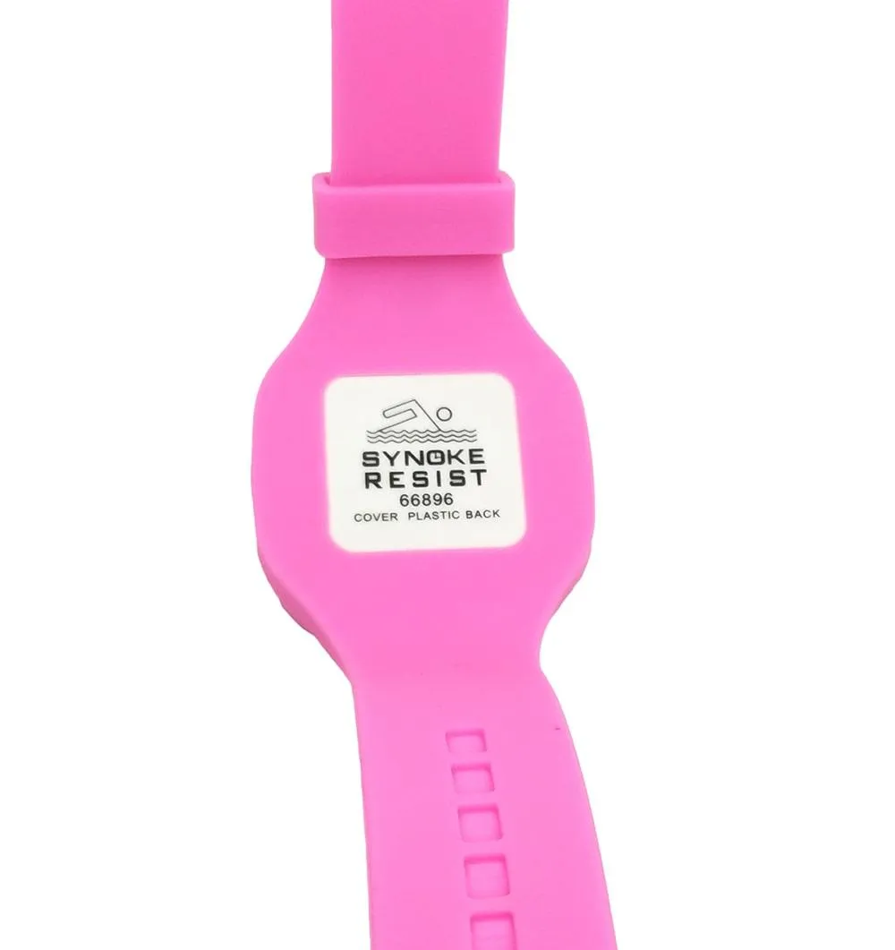 Synoke 66896 Digital Multicolor Light waterproof watch for Women & Girls