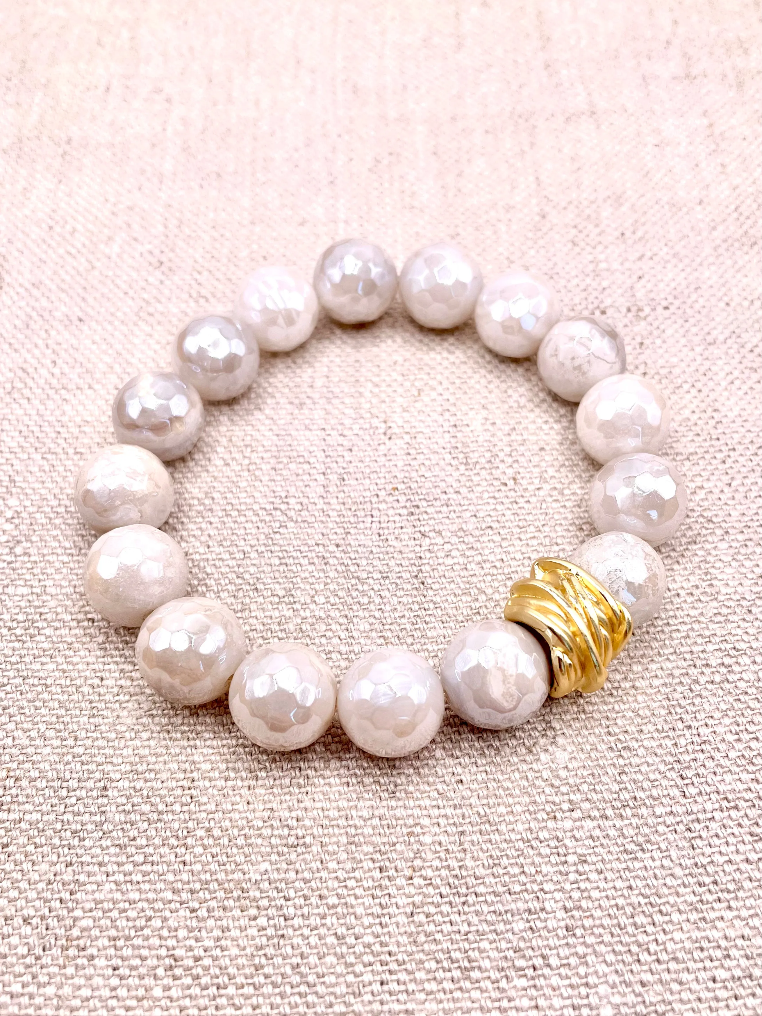 Tillie Bracelet - White Lace