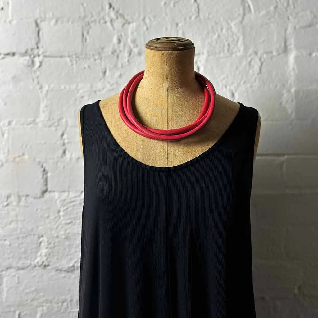triple strand necklace