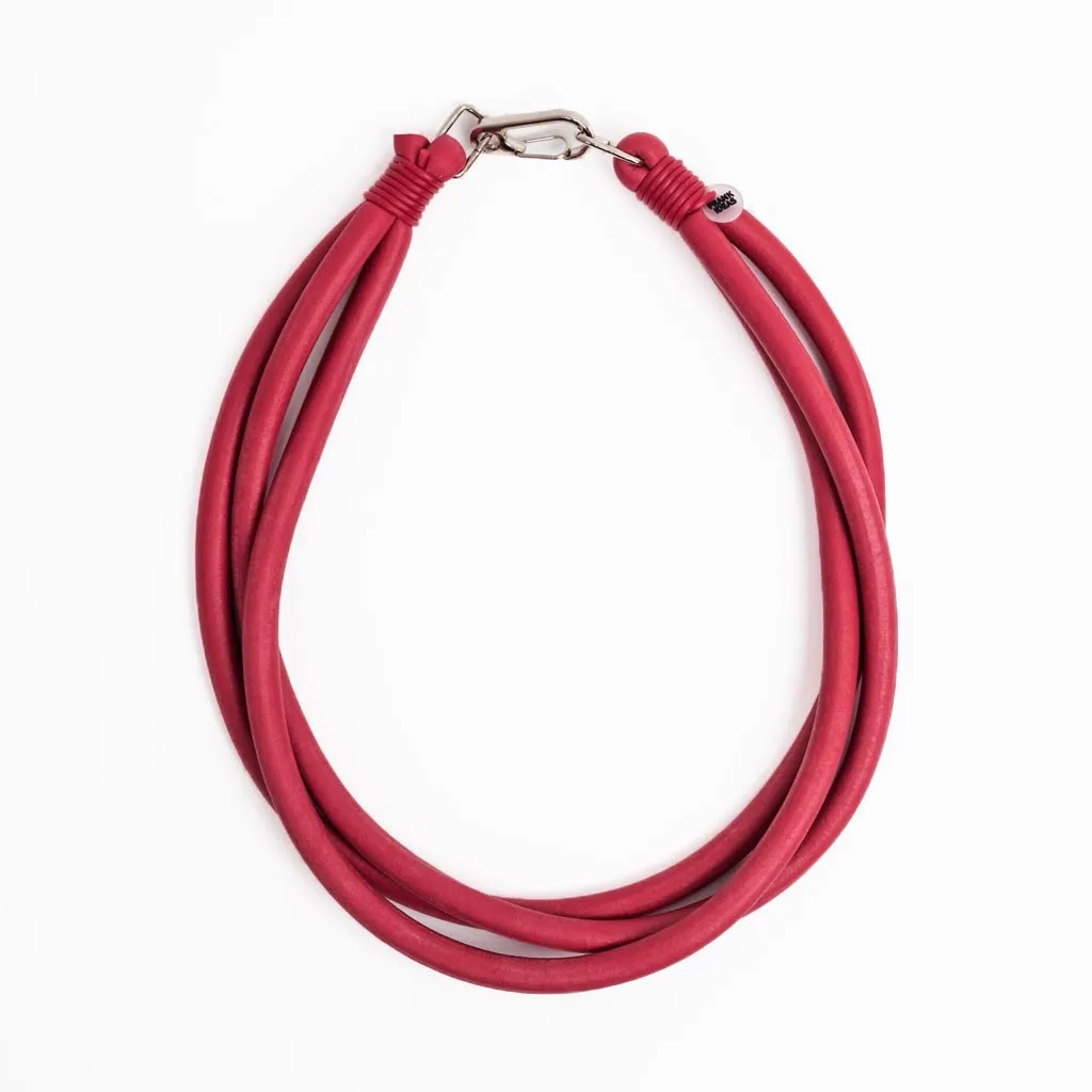 triple strand necklace