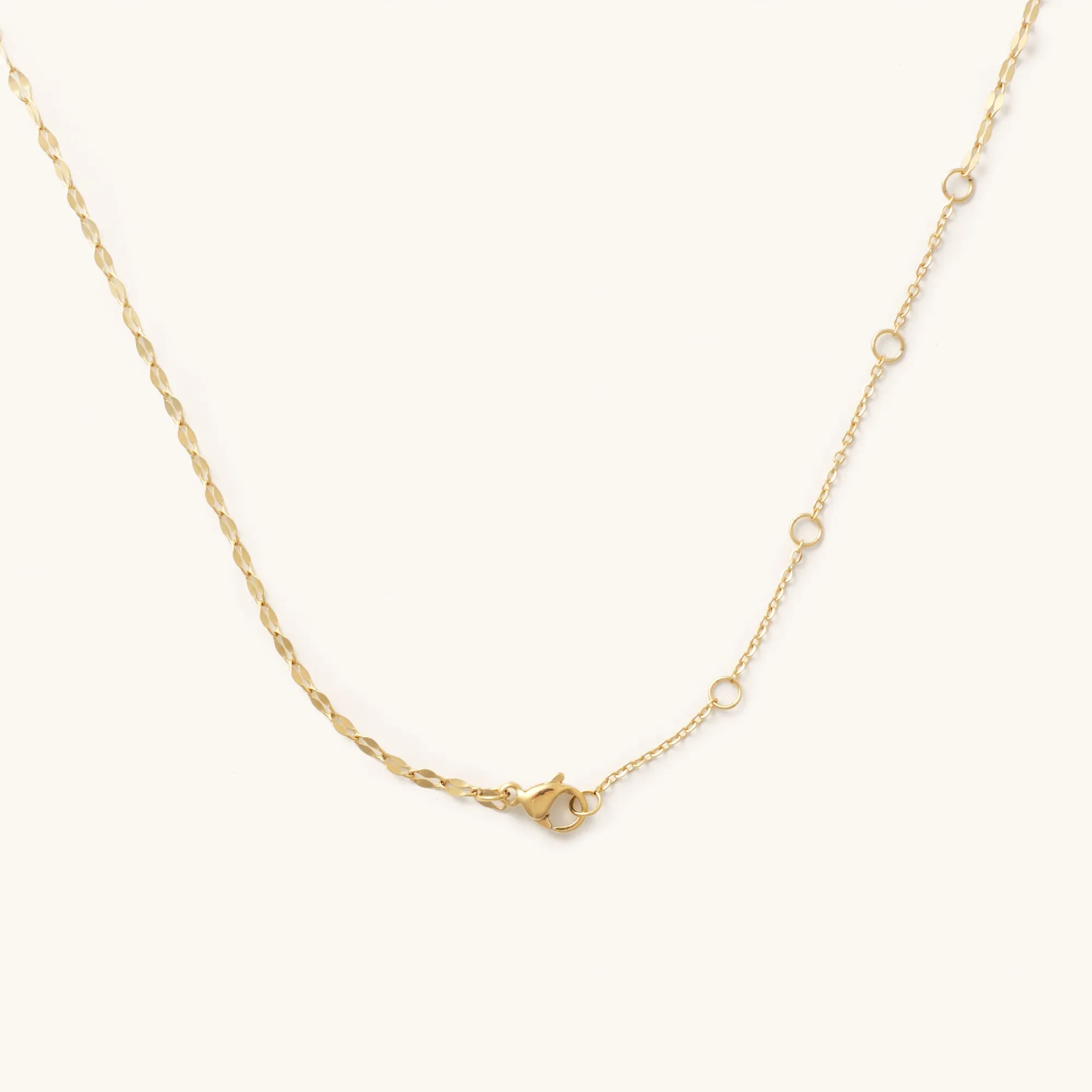 Waterproof Gold Shimmer Lariat