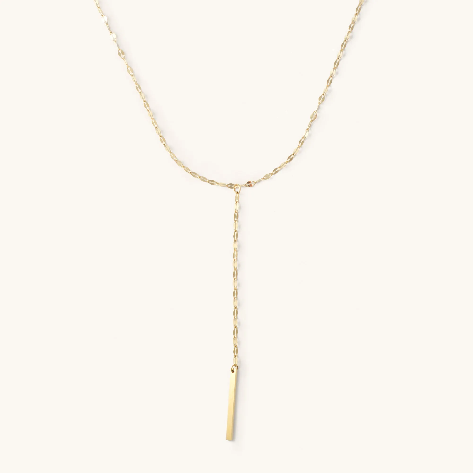 Waterproof Gold Shimmer Lariat
