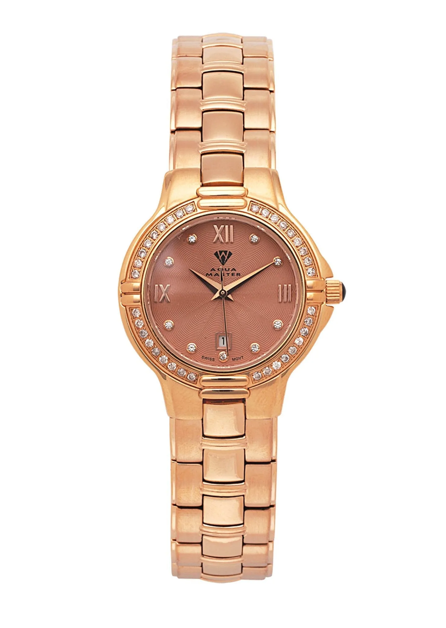 Womens Rose Gold Tone Diamond Watch | Appx 0.62 Carats