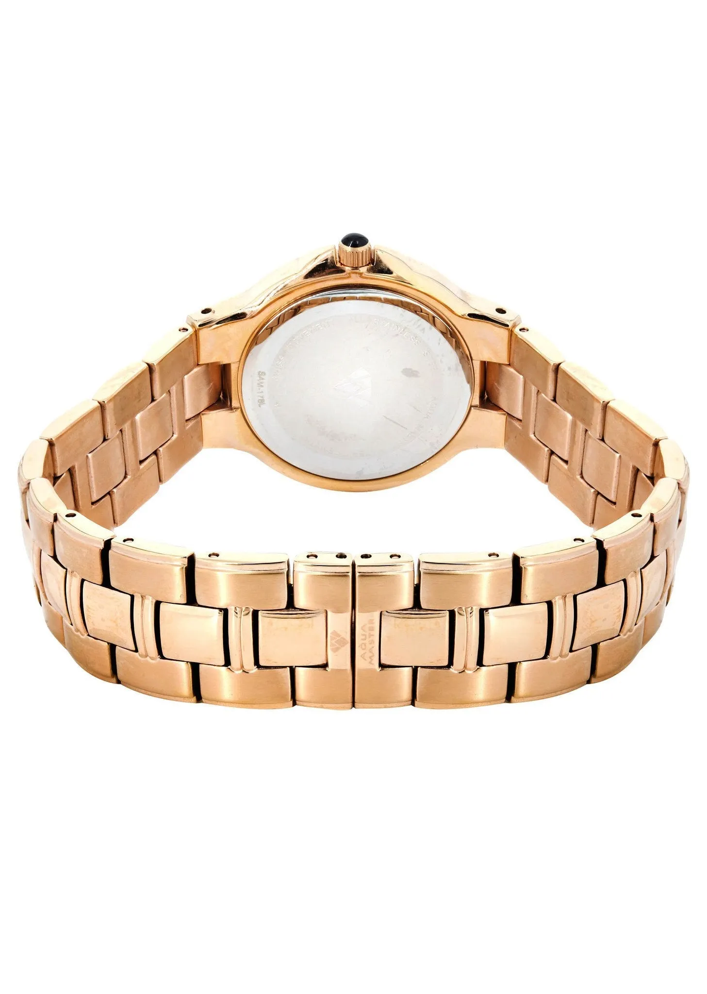 Womens Rose Gold Tone Diamond Watch | Appx 0.62 Carats