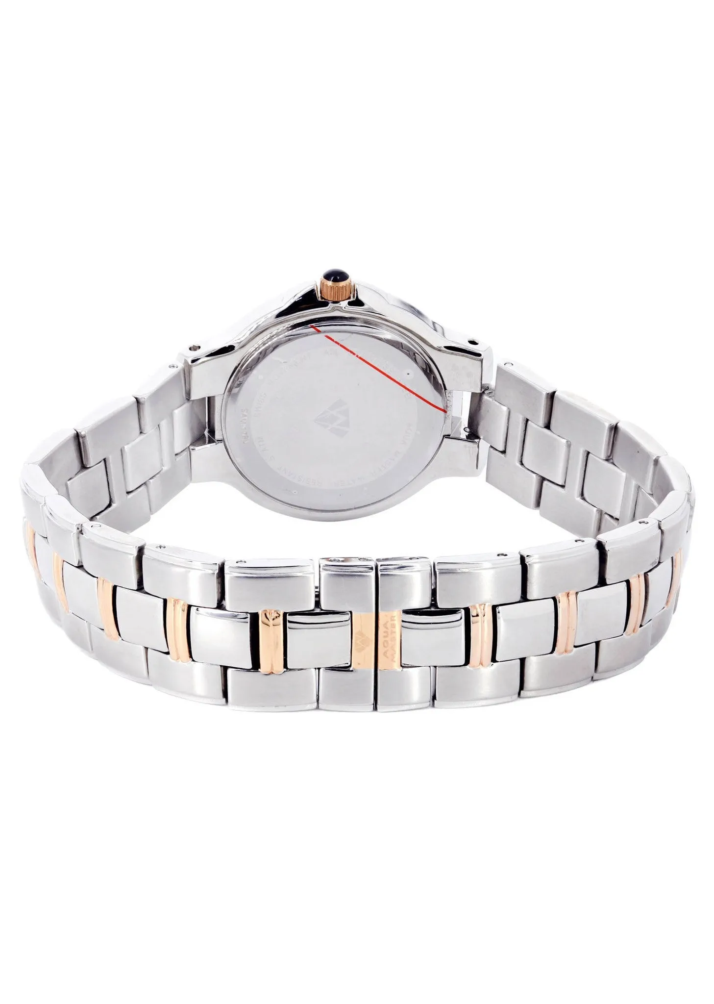 Womens Rose Gold Tone Diamond Watch | Appx 0.63 Carats