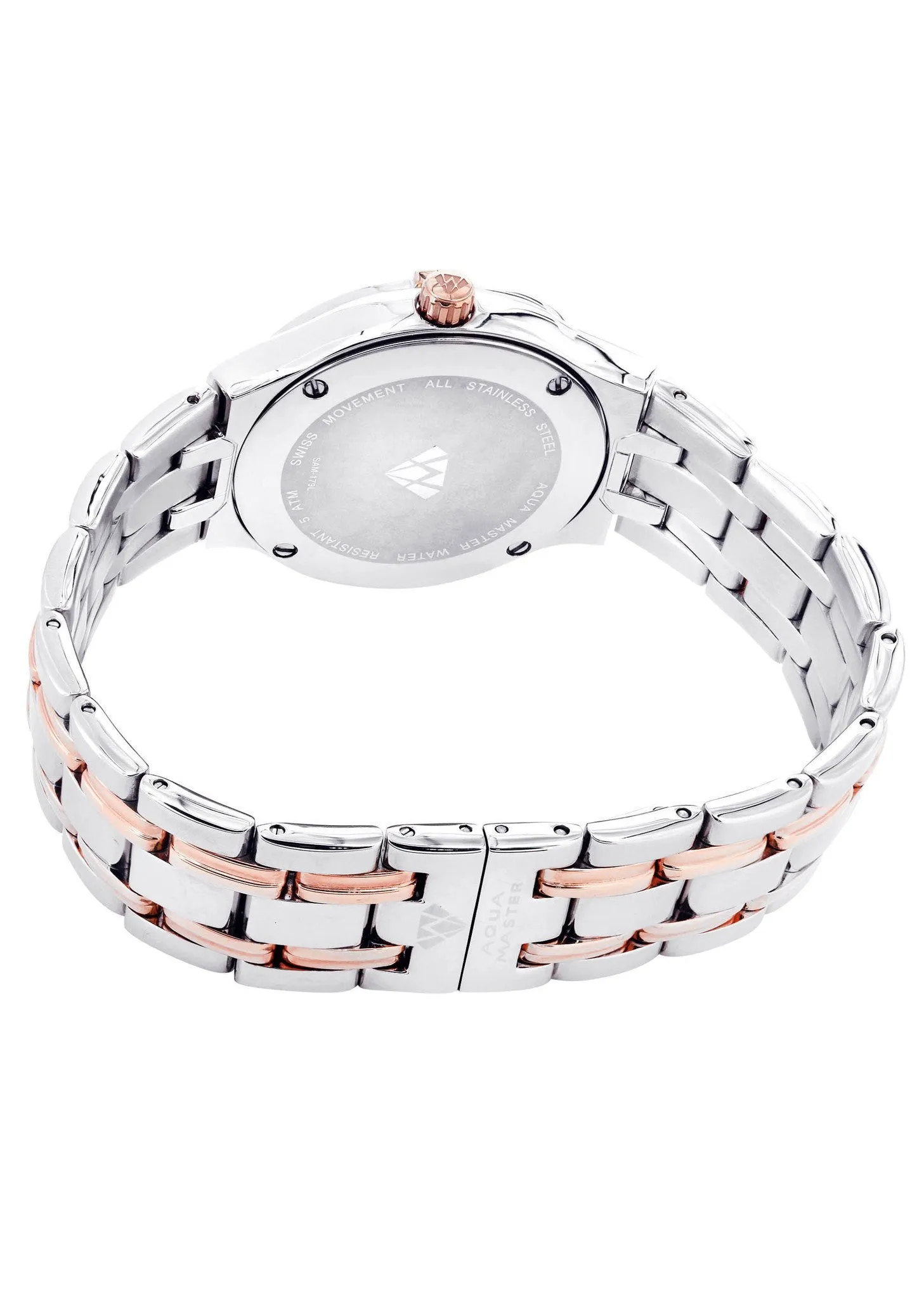 Womens Rose Gold Tone Diamond Watch | Appx 0.64 Carats