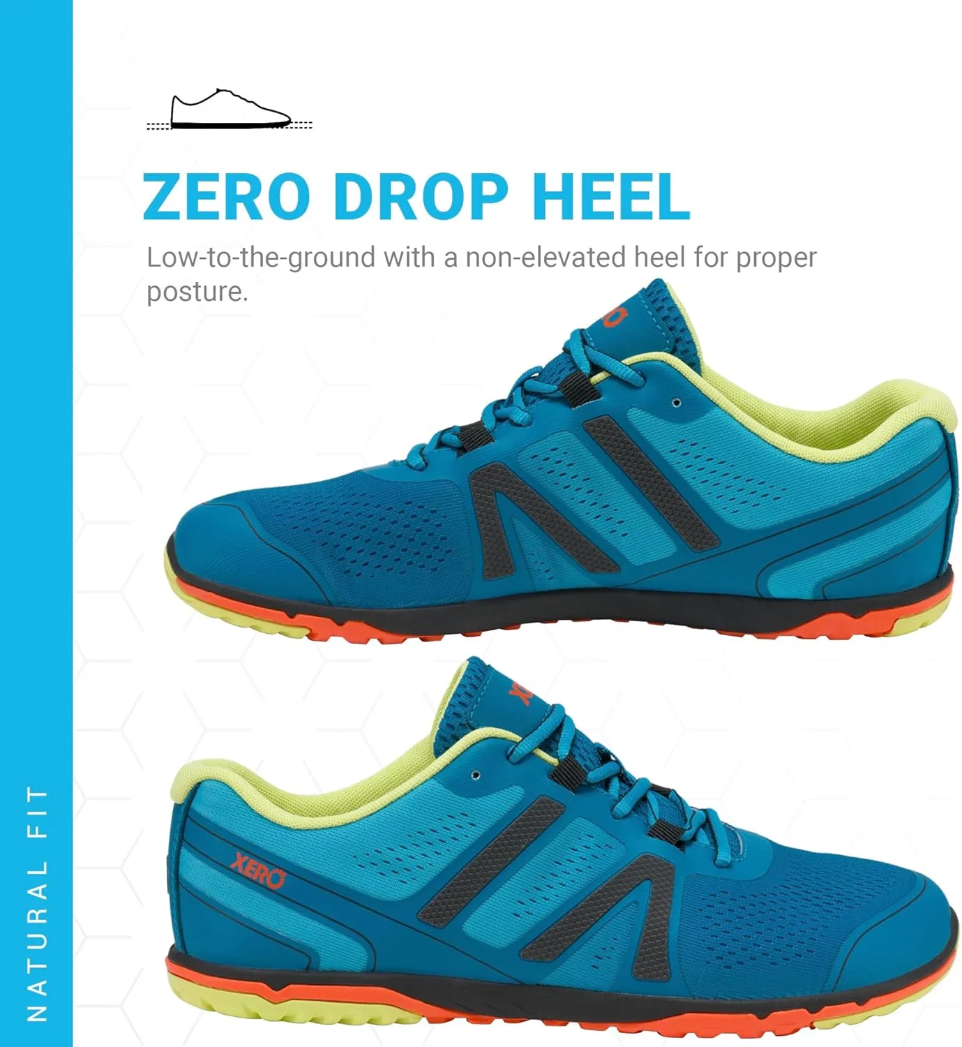 Xero Shoes Men's HFS II Barefoot Running Shoes